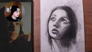 How to Draw Portraits: Studying Values & Proportions (Live) &ndash;Day 31