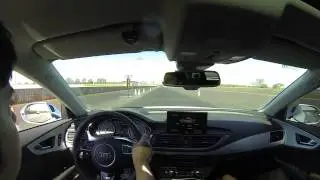 Audi S7 - Launch control - 7,8s 1/8 mile