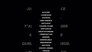 Lis ce texte sans b&eacute;gayer #lecture #beautiful #triste #pourtoi