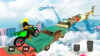 Impossible Bike Mega Ramp Tracks - Moto Bike Stunt Racing Gameplay