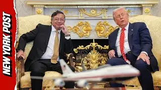 Trump Meets with Colombia President Gustavo Petro at the White House