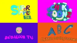 SUPER SIMPLE TV, CHIKITOONZ,BOBALOON TV ,ABC LITTLE LEARNING CORNER INTRO LOGO EFFECTS COMPILATIONS