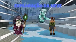 EXPLORANDO O BIOMA DE NEVE NO HYTALE 