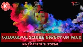 How To Make Colourful Smoke Effect On Face | KineMaster Tutorial | The TecNIL