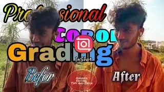 How To Profassional Color Grading In Inshot|| Android tutoreal