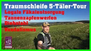 Hier ist was los - 🤬Diebstahl und Vandalismus - Traumschleife Fünf-Täler-Tour