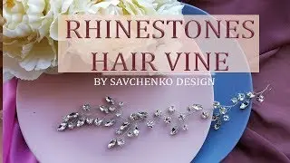 Bridal greek headband Crystal hair vine Bridal crown Rhinestones hair vine