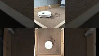 Roborock Qrevo Curv Coffee Test on Carpet
