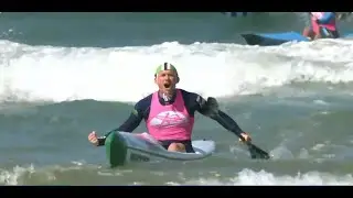 PAT ELEY - Open Male Single Ski World Champion - 2024 Surf Lifesaving World Championships.