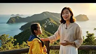 The adventure of two orange siblings on Vitamin Island