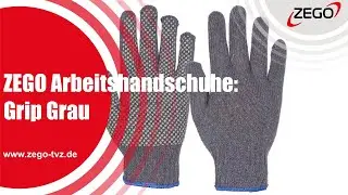 Grip Grau: Strickhandschuhe bzw. Arbeitshandschuhe g&uuml;nstig im ZEGO Online Shop kaufen