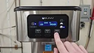 Bunn ICB Recipe Install Using a Flash Drive