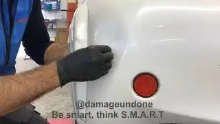 SMART REPAIR tip on How to take the dent out of a bumper