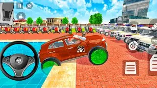 😍Car bike game*Franklin ordered an Indian Creta Car and tractor 🚜  in the game 🎮 With police car 🚓