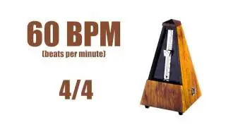 60 BPM Metronome 4/4 &ndash; Best Online Metronome 60 Beats Per Minute
