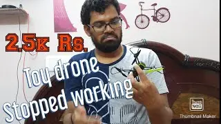 My toy drone stopped working after six months | 2500 rupees cheapest quadcopter/drone