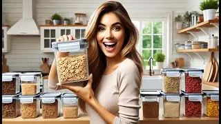 🍚 Rubbermaid Brilliance Airtight Cereal Food Container | Best Air Tight Cereal Storage Containers 🥣