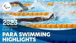 Para Swimming - Day 7 Highlights - Part 2 | Santiago 2023 Parapan American Games
