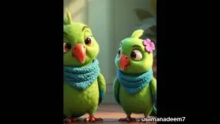 The Love of the Green Parrot | Heartwarming Animal Love Story | Part 1