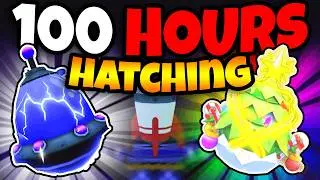 Hatching For 100 HOURS Using 10 accounts in Tap Simulator!