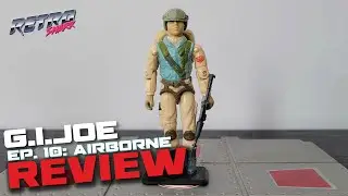 G.I. JOE Airborne (1983) Action Figure Review [Episode 10] - RetroShArK