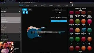Kiesel Online Guitar Builder - Walkthrough Of Putting Together My Custom Guitar