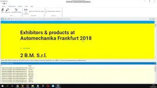 Scraping contact details from messefrankfurt website using Webharvy