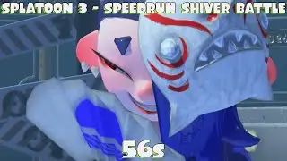 [Splatoon 3] [Boss Shiver Speedrun] - 56s