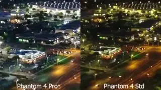 Low Light - Phantom 4 vs Phantom 4 Pro