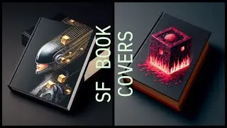6,820 - ai SCIENCE FICTION book covers - PART 09
