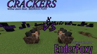 Crackers Wither Storm VS. EF wither Storm | Minecraft Beta 1.21.120.22 (WARNING!!: DESTRUCTIVE)