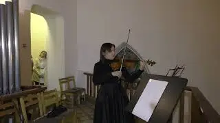 И.С. Бах Ария из оркестровой сюиты Ре мажор для скрипки и органа