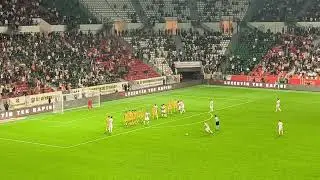 Dia Saba Kullandığı Frikik Amedspor İstanbul Ma&ccedil;ı 
