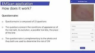 EMScan   A Mobile Application for Assisting with Early Lyme Disease Diagnosis (Demo EGC)