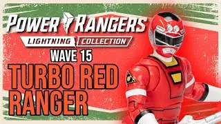 ОБЗОР: Коллекция Power Rangers Lightning &mdash; Turbo Red Ranger (Волна 15)