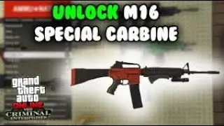 GTA 5 - How To Unlock The New M16 (Service Rifle)