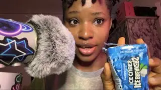 ASMR Gum Chewing| Whispering: 8 most Common Sexual Fantasies (snapping and cracking bubble gum) ✨