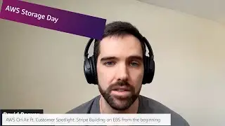 AWS Storage Day 2023 | AWS On Air ft. Customer Spotlight: Stripe Building on EBS from the beginning