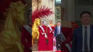 Miss Cosmo attended grand opening Hue Plaza  #glammonnpageant #missuniverse #misscharm #misscosmo