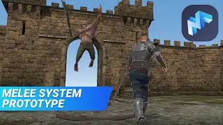 MELEE COMBAT PROTOTYPE | DULLE GRIET | Game Without Coding Made With MANU Video Game Maker