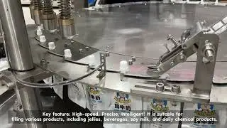 🚀Automatic Stand-Up Pouch Filling Machine Demo | High-Efficiency Packaging for Liquids, Sauces, Oils