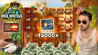 BACK TO BACK DUCK HUNTERS 16K MAX WINS 😱😎