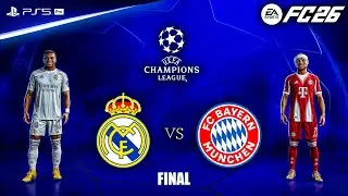 FC 26 - Real Madrid vs. Bayern Munich - UEFA Champions League Final | PS5&trade; Pro [4K60]