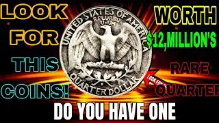 Quarter Dollar Coins Worth Thousands | Rare Years and Error Varieties Explained