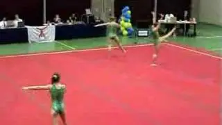 ACROGYM WEDSTRIJD VOLKEL TRIO FLIK FLAK DEN BOSCH