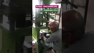semi automatic vertical plastic moulding machine plunger type#machine #industrialmachine #molding