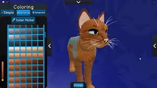 Making Firestar in Wcue! / Warrior Cats Ultimate Edition /