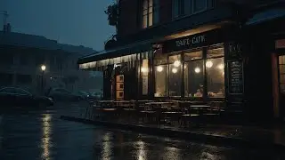 Rainy Cafe Ambience | Dark Academia Playlist for Studying, Reading, Writing | Melancholic Lofi