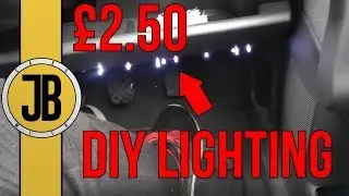 CHEAPEST DIY Interior Lighting for your Car! | Pointless Polo Project