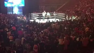 WWE Seth Rollins Show Up at SD Live House show (Huge Pop)